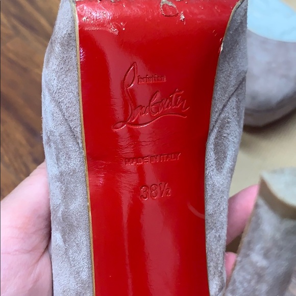 Christian Louboutin Bianca 140 Rose Antique 38.5 - Picture 6 of 8